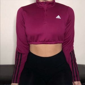 ADIDAS Crop ZIP Up